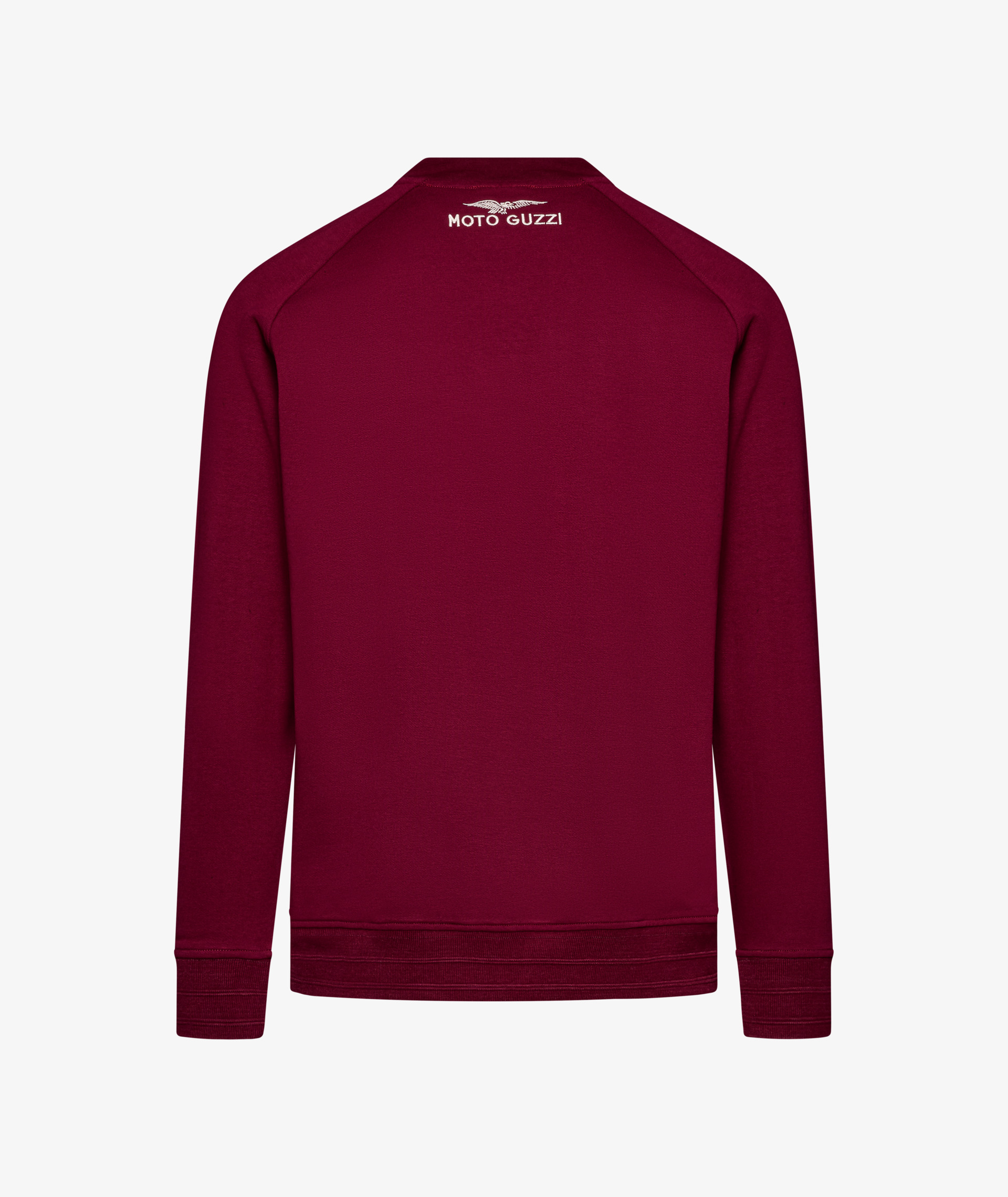 Sudadera Moto Guzzi unisex "Heritage" rojo burdeos
