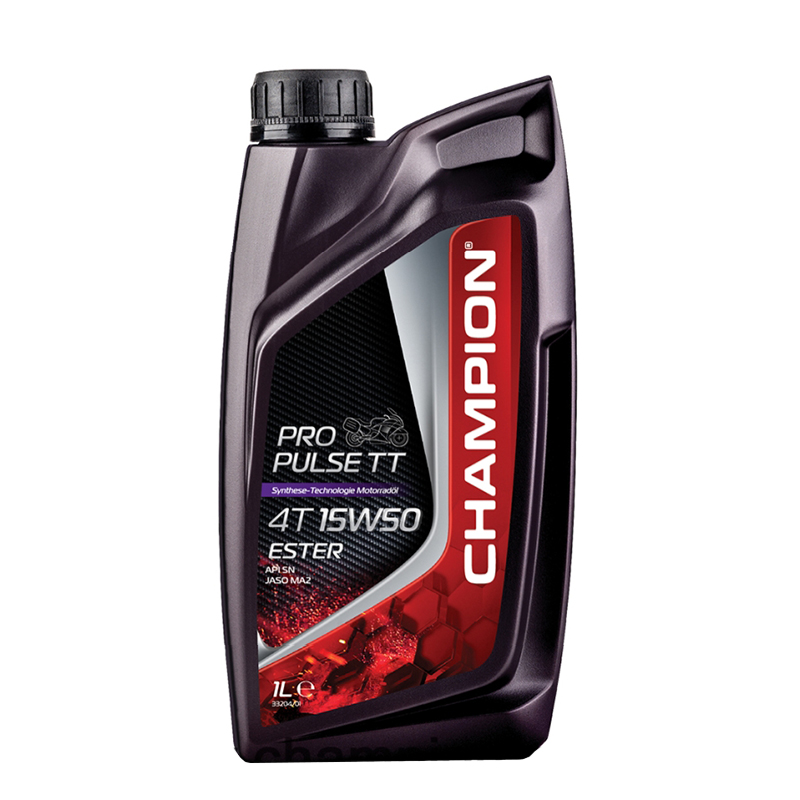 CHAMPION® Aceite de motor Pro Pulse TT 4T 15W-50 Ester - 1 litro