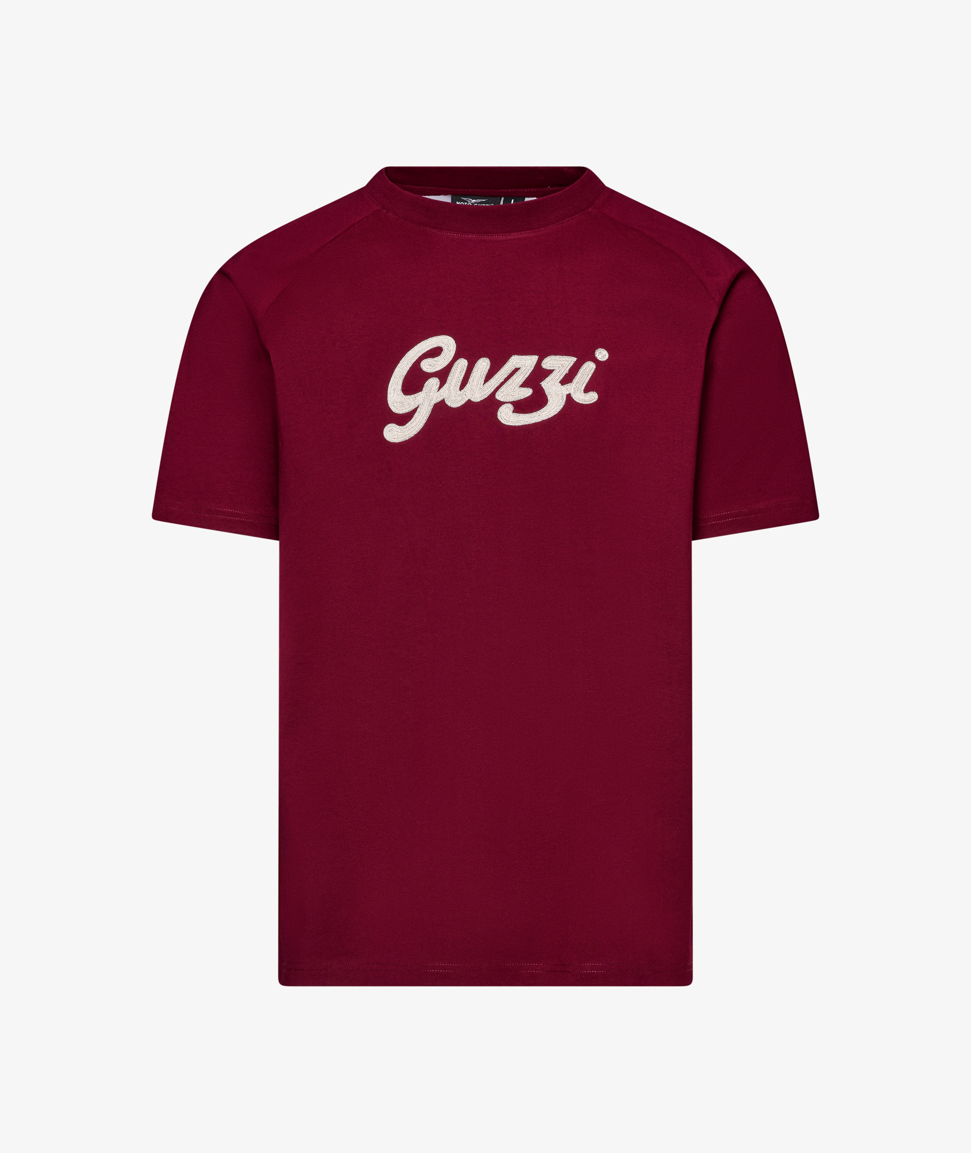 Camiseta Moto Guzzi hombre "Heritage" rojo burdeos