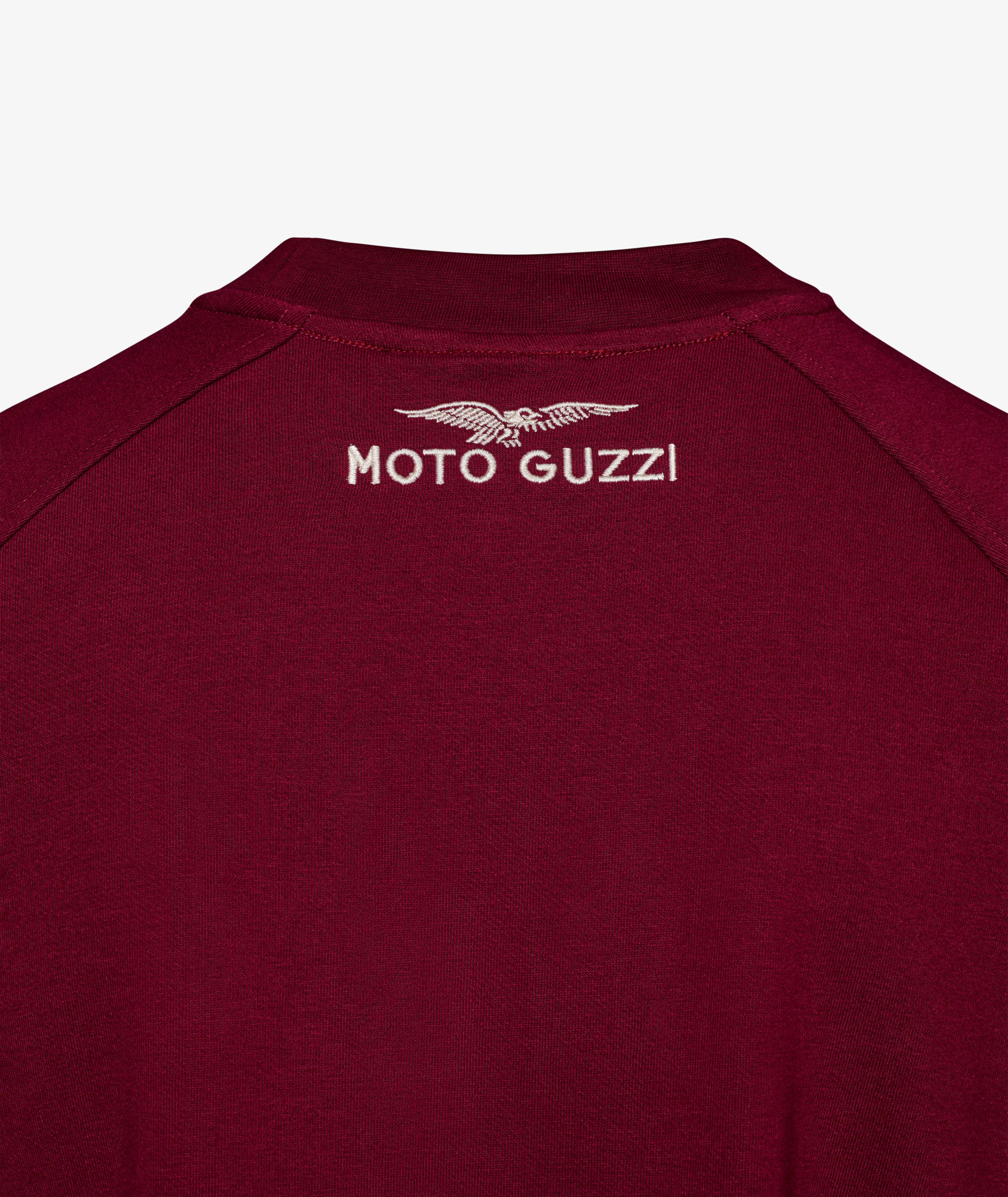 Sudadera Moto Guzzi unisex "Heritage" rojo burdeos