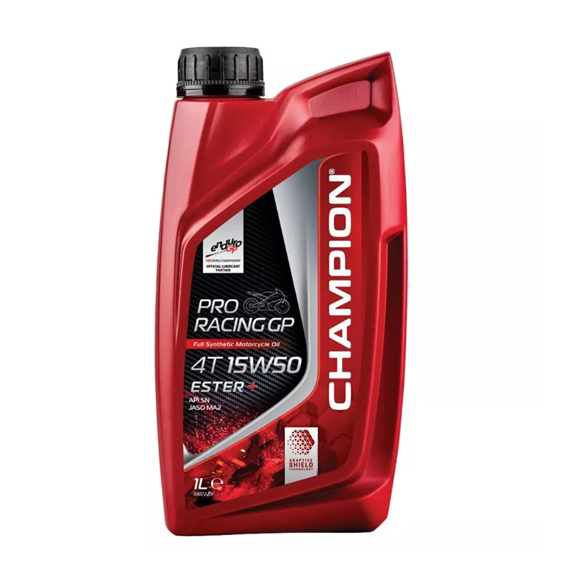 CAMPEÓN® Proracing GP 4T 15W-50 ESTER + Aceite de motor totalmente sintético - 4 litros
