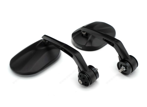 Retrovisor final de barra, negro para Moto Guzzi V7 850 2021-