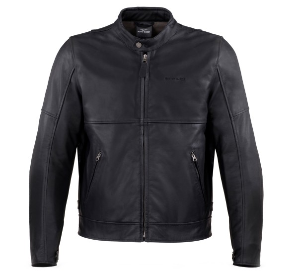 Chaqueta de cuero Moto Guzzi - Marrón oscuro