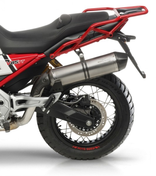 Silenciador Slip-On ARROW para Moto Guzzi V85 TT - Euro 4