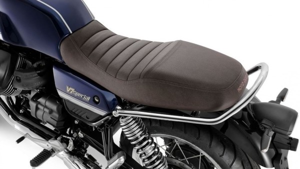 Asiento marrón, confort para Moto Guzzi V7 Special 850 2021-