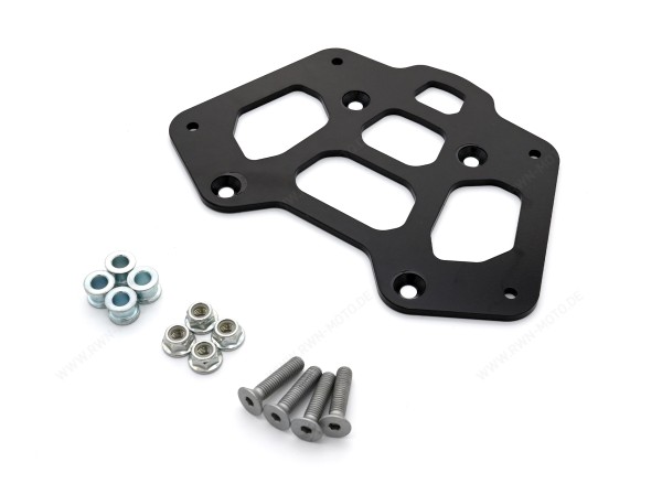 Placa de montaje Top Case para Moto Guzzi Stelvio (24-)