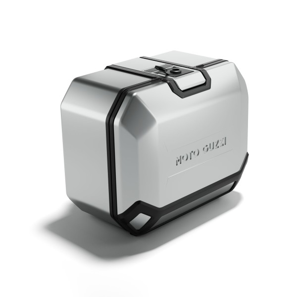 Maleta lateral derecha de aluminio para Moto Guzzi V85 TT (24-)