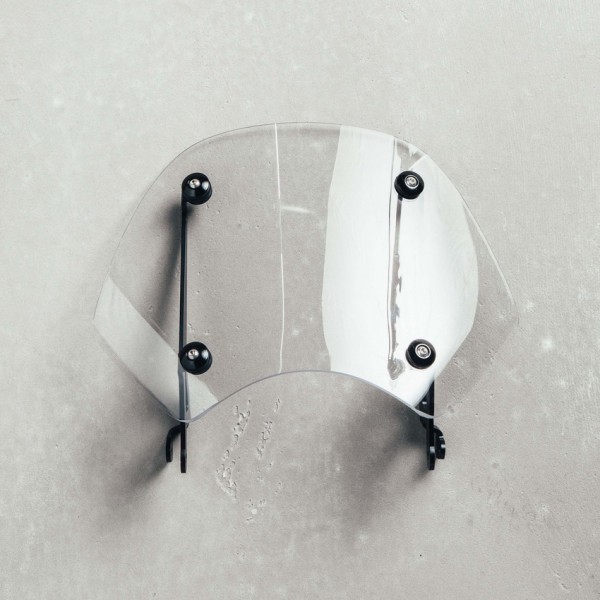 Parabrisas original completo, transparente para Moto Guzzi V9 Bobber hasta 2020