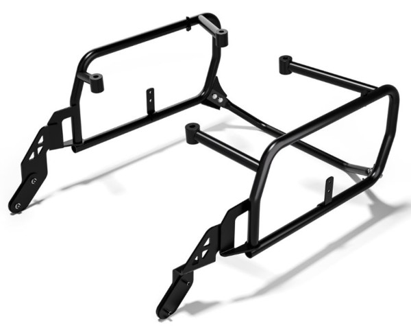 Portamaletas lateral de aluminio para Moto Guzzi V85 TT (24-)