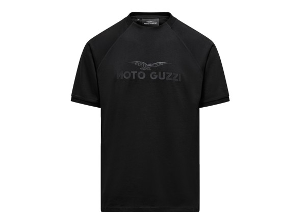 Camiseta hombre "Moto Guzzi Essential" negra